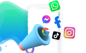 Ilustración de distintas redes sociales